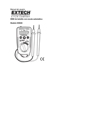 Extech DM220 Manual Del Usuario