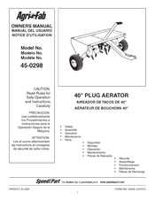 Agri-Fab 45-0298 Manual Del Usuario