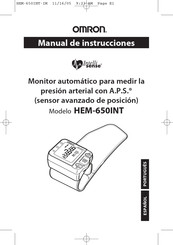 Omron HEM-650INT Manual De Instrucciones