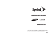Samsung Sprint Exclaim Serie Manual Del Usuario