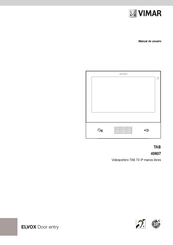 Intercom System ELVOX TAB 7S IP Manual De Usuario