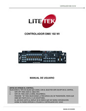 Lite Tek DMX MASTER 384 Manual De Usuario