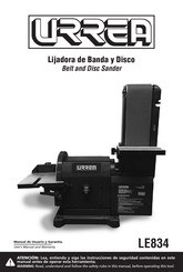 Urrea LE834 Manual De Usuario