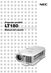 NEC LT180 Manual Del Usuario