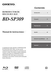 Onkyo BD-SP309 Manual De Instrucciones