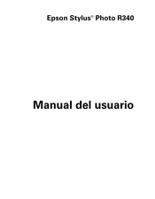 Epson Stylus Photo R340 Manual Del Usuario