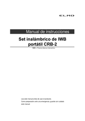 Elmo CRB-2 Manual De Instrucciones