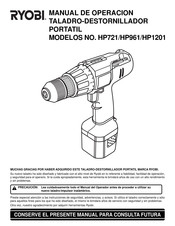 Ryobi HP961 Manual Del Operador