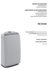 DeLonghi PAC CN120E Instrucciones De Uso
