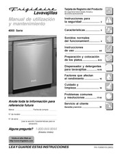 Frigidaire 4500 Serie Manual De Utilización Y Mantenimiento