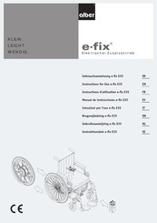 Alber e-fix E35 Manual De Instrucciones