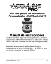 AccuLine PRO 40-6515 Manual De Instrucciones