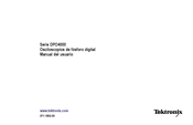 Tektronix DPO4000 Serie Manual Del Usuario