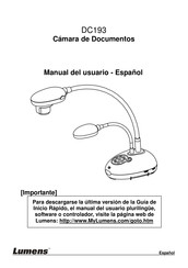 Lumens DC193 Manual Del Usuario