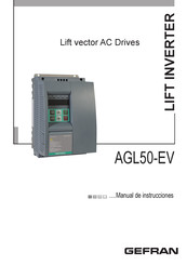 gefran LIFT INVERTER AGL50 Manual De Instrucciones