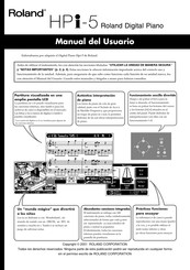 Roland HPi-5 Manual Del Usuario