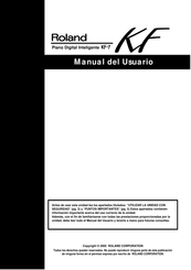 Roland KF-5 Manual Del Usuario