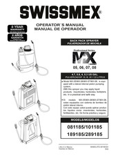 Swissmex MX-08 Manual De Operador