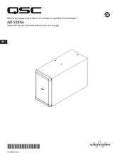 QSC AcousticDesign AD-S28Tw Manual Del Usuario