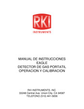 RKI Instruments EAGLE Manual De Instrucciones