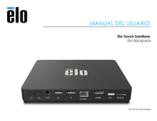 Elo Touch Solutions Backpack Manual Del Usuario