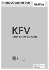 Siegenia KFV AS 3600 con motor A-Öffner Instrucciones De Uso