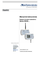 DeltaOHM HD35ED 14bN TC Manual De Instrucciones
