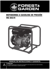 Forest garden MG 802/9 Manual De Instrucciones