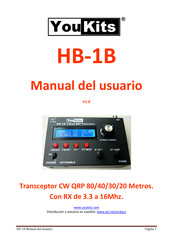 YouKits HB-1B Manual Del Usuario