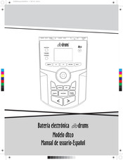 db drums db20 Manual De Usuario