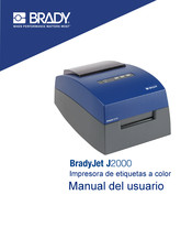 Brady BradyJet J2000 Manual Del Usuario