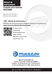 MASCOT 2216 Manual De Instrucciones