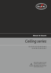 D.A.S. Ceiling Serie Manual De Usuario