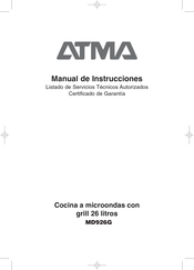 ATMA MD926G Manual De Instrucciones