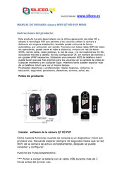 Siliceo WIFI Q7 HD P2P MD81 Manual De Usuario