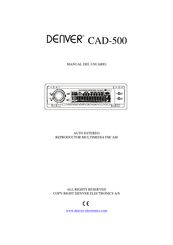 Denver CAD-500 Manual Del Usuario