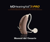 MDHearingAid PRO Manual Del Usuario