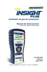 Bacharach Fyrite INSIGHT PLUS Manual De Instrucciones