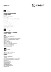 Indesit KN3E51/AG Manual De Instrucciones