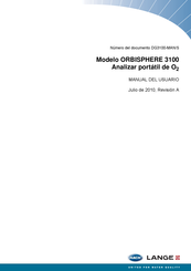 Hach Lange ORBISPHERE 3100 Manual Del Usuario