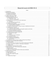 Gembird EMIC-X Manual Del Usuario