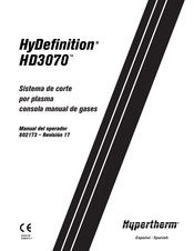 Hypertherm HyDefinition Serie Manual Del Operador