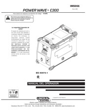 Lincoln Electric POWERWAVE C300 Manual Del Operador