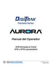 Digital Control Pantalla DigiTrak Series Manual Del Operador
