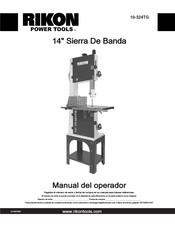 Rikon 10-324TG Manual Del Operador