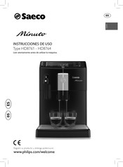 Philips Saeco Minuto HD8764 Instrucciones De Uso