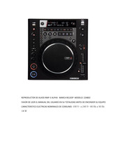 Reloop RMP-3 ALPHA 224802 Manual Del Usuario