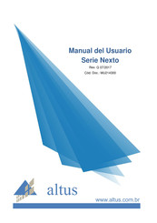 ALTUS NX1005 Manual Del Usuario