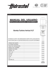 Hidrostal VLT Serie Manual Del Usuario