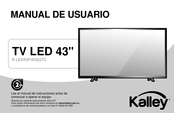 Kalley K-LED43FHDSQT2 Manual De Usuario